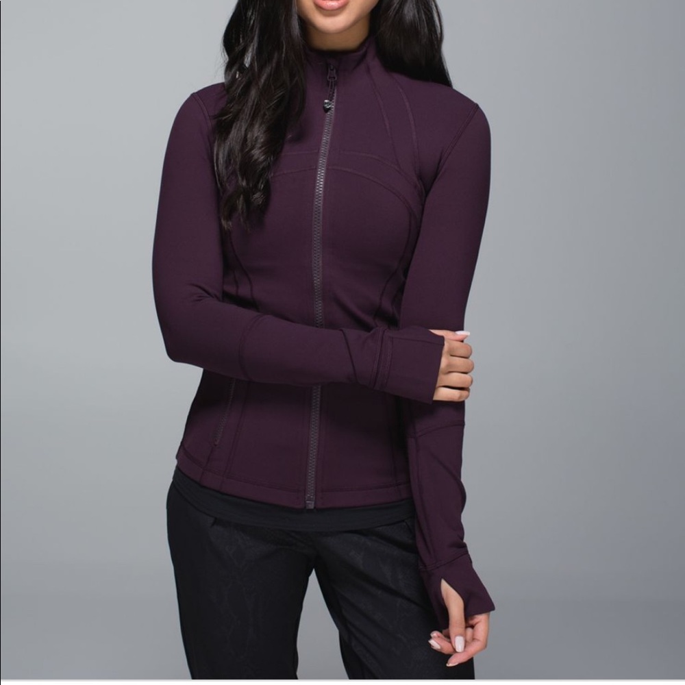 LULULEMON Black Cherry Define Jacket